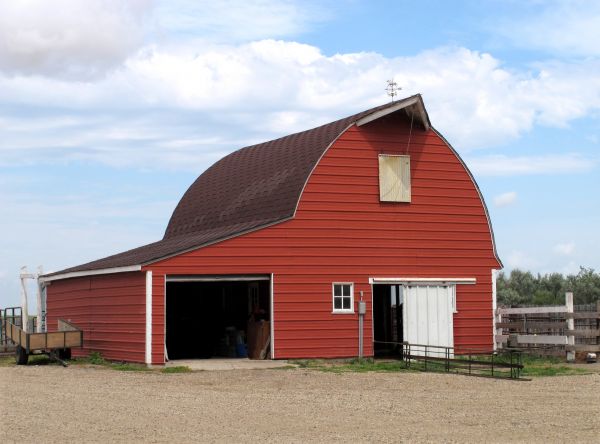 Metal Barn Siding Installation in Lima